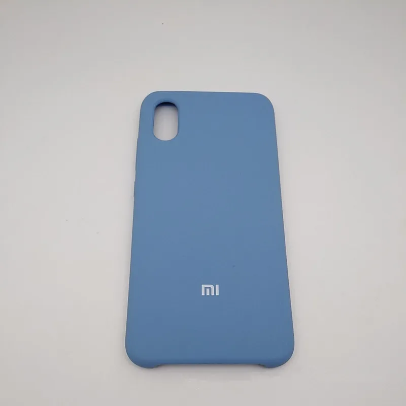 Оригинальный чехол Xiaomi Mi 8 с шелковистым мягким сенсорным покрытием жидкий