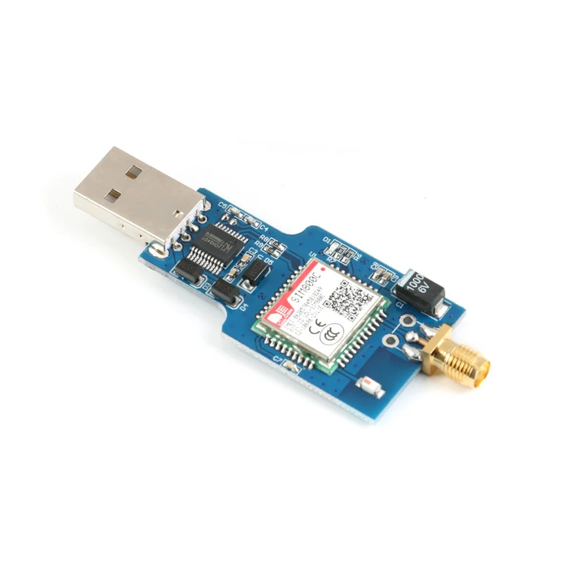 Четырехдиапазонный беспроводной модуль с антенной USB-GSM GPRS SIM800C | Обустройство