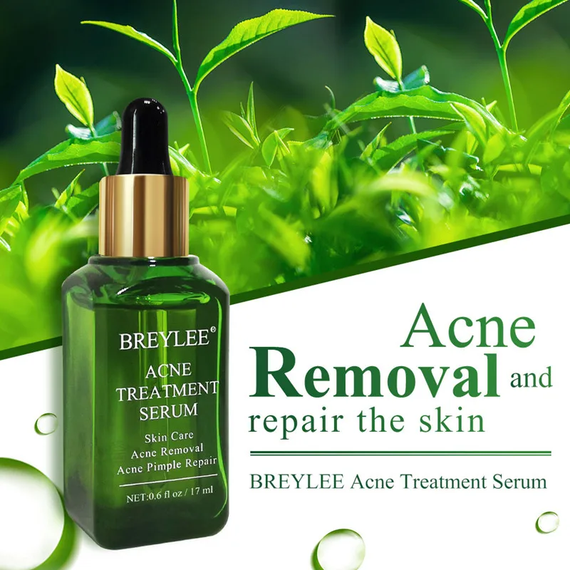 Сыворотка BREYLEE для лечения акне средство удаления прыщей бриллиантовая сужения