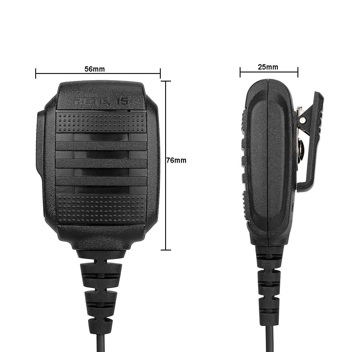 Рация водонепроницаемый микрофон IP54 наплечный гарнитура для BAOFEGN UV-5R 888S UV82 UV8D Kenwood