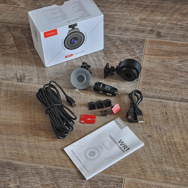 Автомобильный WIFI видеорегистратор VIOFO WR1 mini HD 1080P с углом обзора 160 градусов