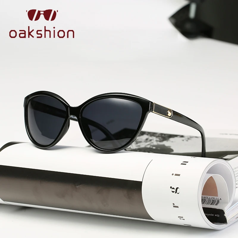 Солнцезащитные очки oakshion кошачий глаз женские поляризационные Элегантные