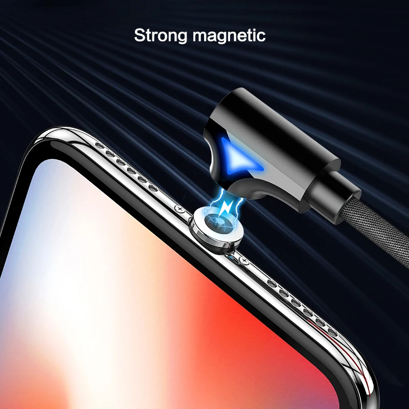 FLOVEME Магнитный USB кабель для iPhone Xiaomi Redmi Note 7 Android мобильный телефон usb зарядный шнур