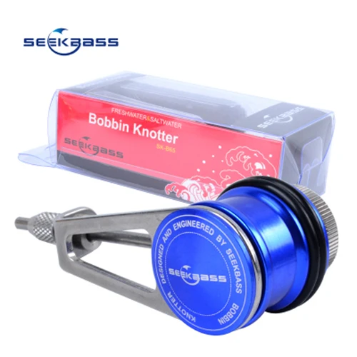 SEEKBASS узел ASSIST завязывающаяся машина GT узел машина рыболовный инструмент для намотки рыболовной катушки - Цвет: BLUE