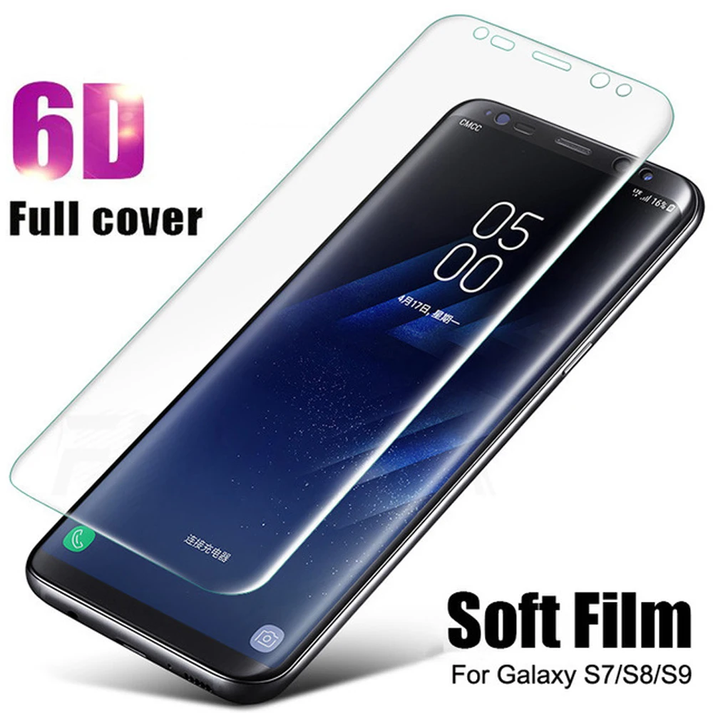 Для samsung Galaxy s7 edge защитная пленка на стекло для galaxy s8 s9 plus s5 s6 | Мобильные телефоны и