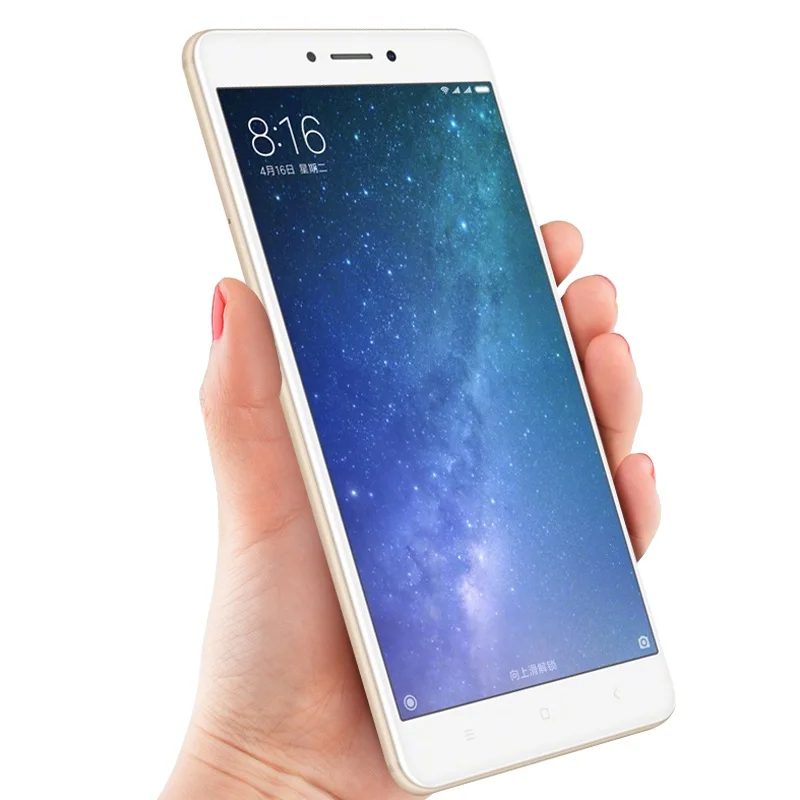 VRURC 3D Tempered Glass For Xiaomi Max 2 Screen Protector Full Cover Carbon Fiber Edge Protective Film Mi Guard | Мобильные телефоны