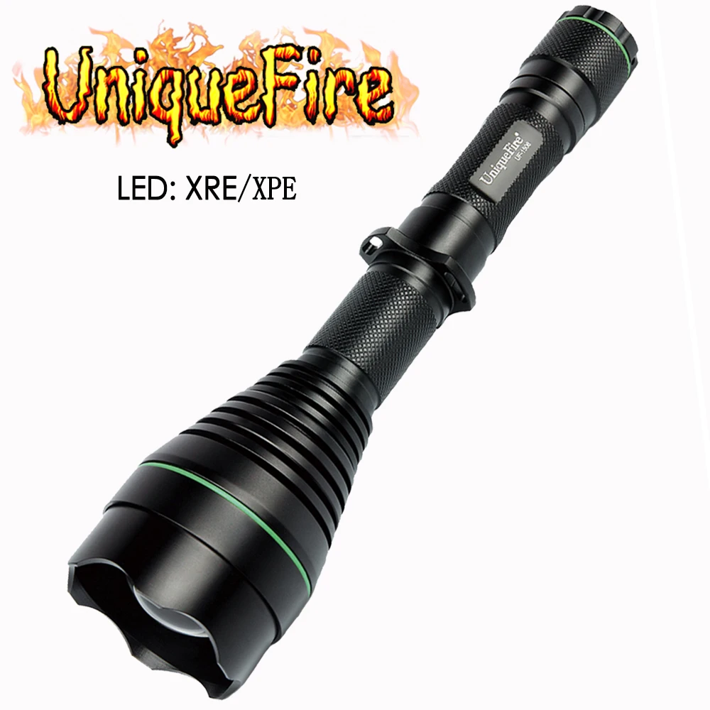 UniqueFire 1508 50 перезаряжаемый светодиодный фонарик XRE/XPG/XPE тактический фонарь