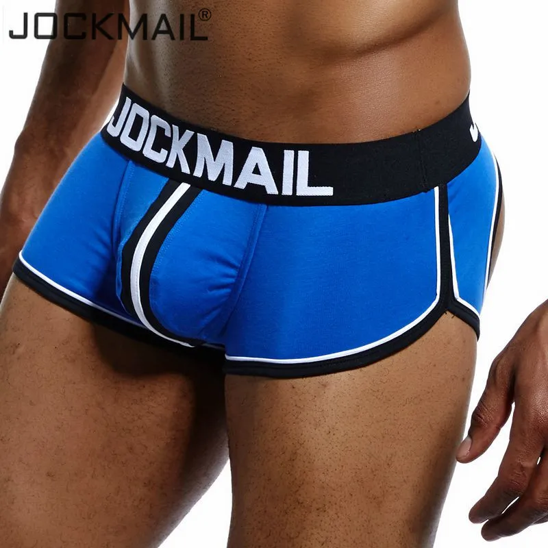 Мужское нижнее белье JOCKMAIL дышащие хлопковые трусы шорты с низкой талией g