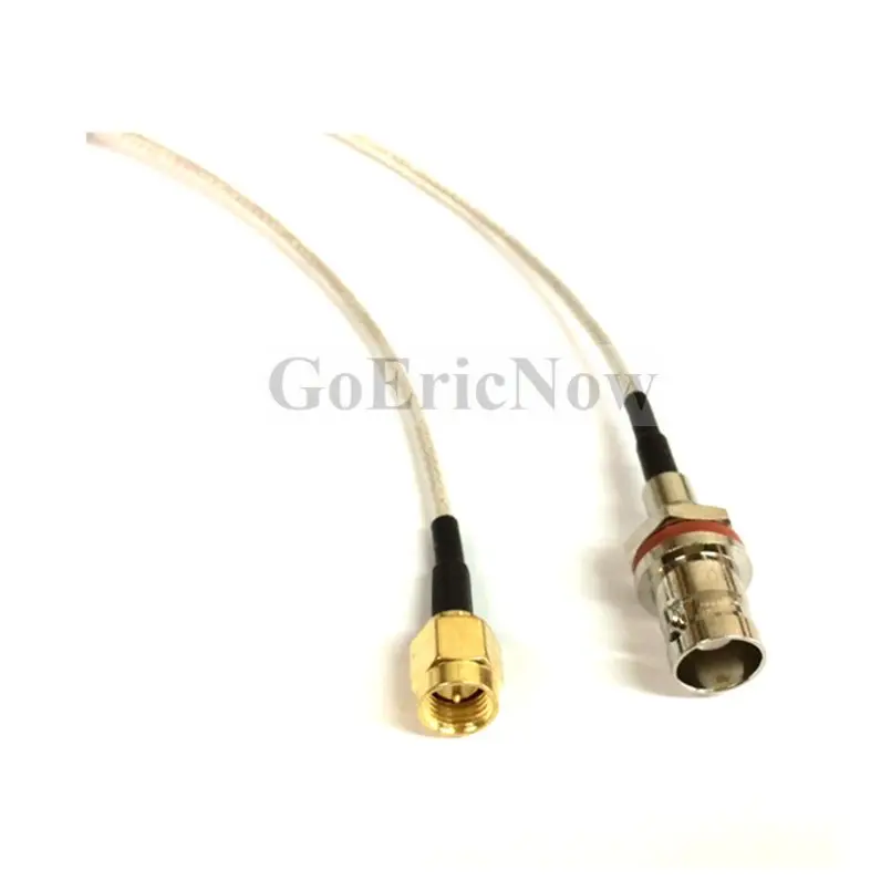 5 шт. RF коаксиальный SMA штекер к гнезду BNC адаптер Антенна отрезок белый коннектор