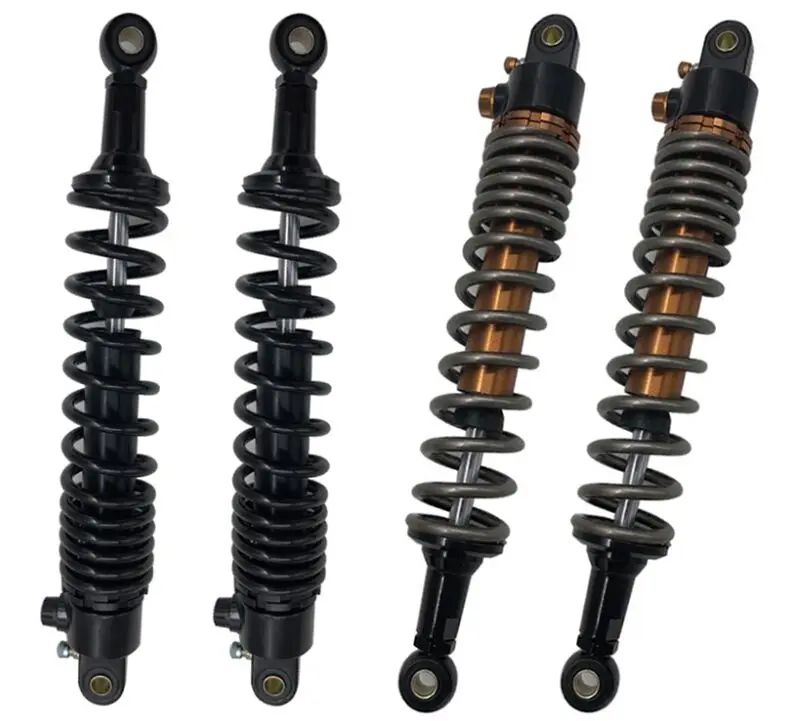 YOSS 340 мм 350 360 380 8 весенние мотоциклетные амортизаторы для Honda Yamaha Сузуки Кавасаки