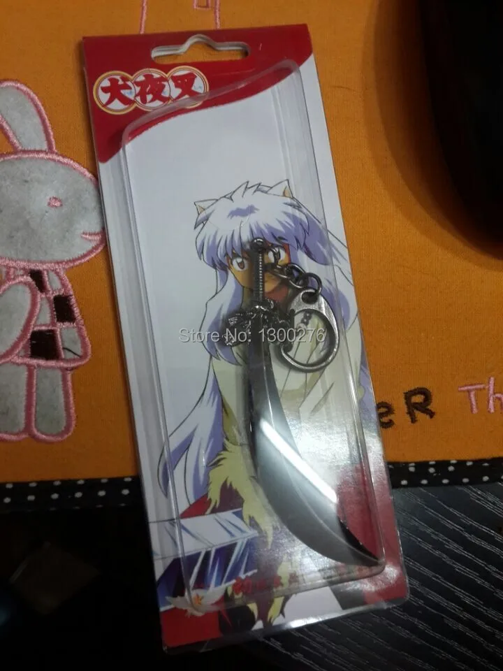 Оптовая продажа 5 шт./лот Inuyasha металлическая подвеска игрушка брелок Аниме модный