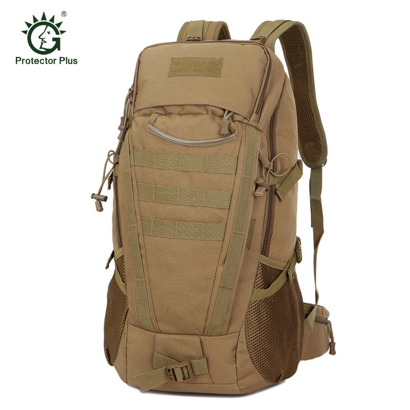 ProtectorPlus Large Waterproof Backpacks Camping Rucksack Tactical Military Backpack Camouflage Hiking Outdoor Army Shoulder Bag