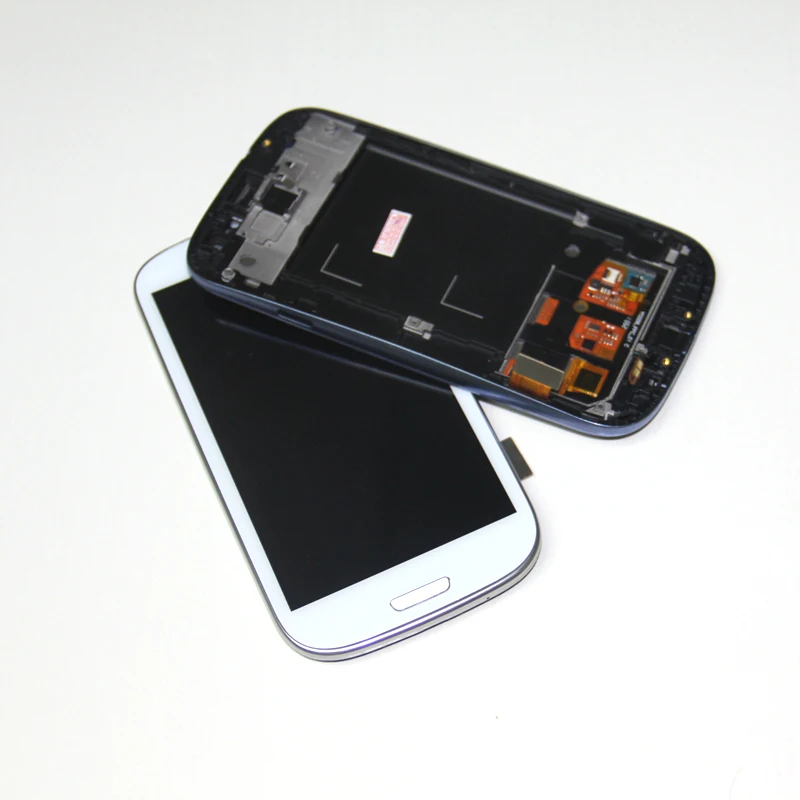 ЖК дисплей для Samsung Galaxy S3 i9300 сенсорный экран в сборе с рамкой и