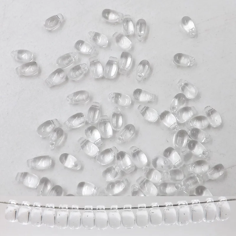 Лидер продаж 2016 новинка 200 шт. четкие бусины из чешского стекла в форме капли 3x5 5