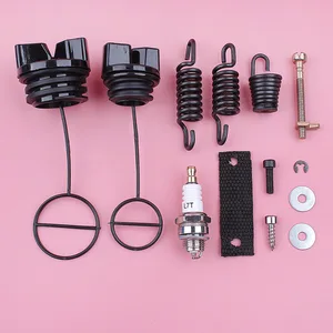 AV буферная пружина комплект для Partner 350 351 топливный бак крышка цепи регулятор натяжитель свечи зажигания бензопилы ЗАМЕНА Запасные части