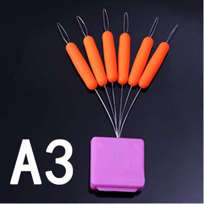 Orange A3 Новинка, 1 группа, 6 шт., семизвездный поплавок, уличные рыболовные аксессуары, оранжевый/флуоресцентный желтый рыболовный стопор для поплавка - Цвет: Orange A3