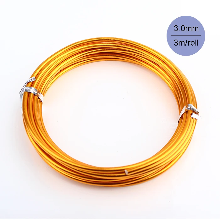 2 шт./лот 3 мм 9 Калибровочная анодированная художественная круглая алюминиевая