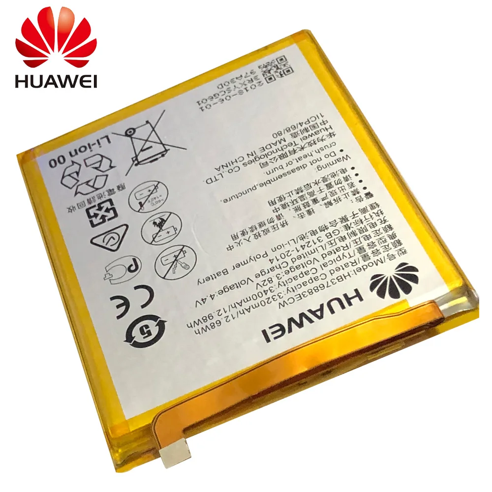 Хуа Вэй оригинальный аккумулятор для телефона HB376883ECW Huawei Ascend P9 Plus VIE AL10 3400 мАч