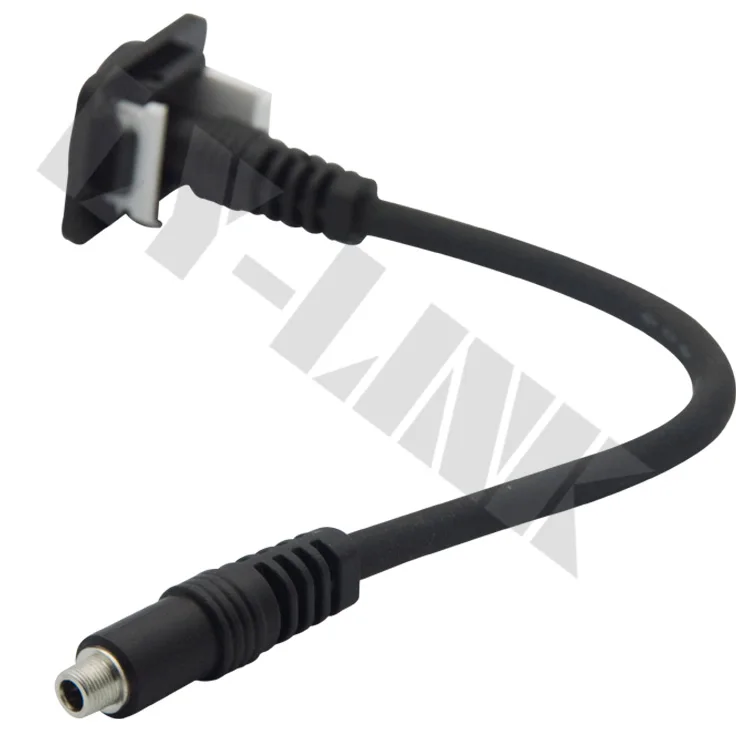 Металлический аудиокабель типа D 3 5 мм с обратной стороной и коротким кабелем|3.5mm