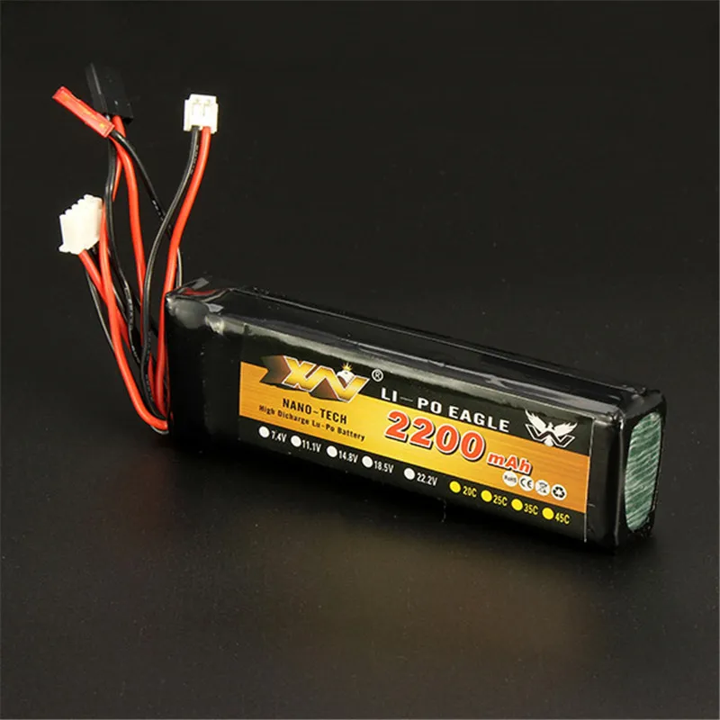 Аккумуляторная батарея YW 11 1 V 2200MAH 8C Lipo для передатчика WFLY JR Walkera FS | Игрушки и хобби