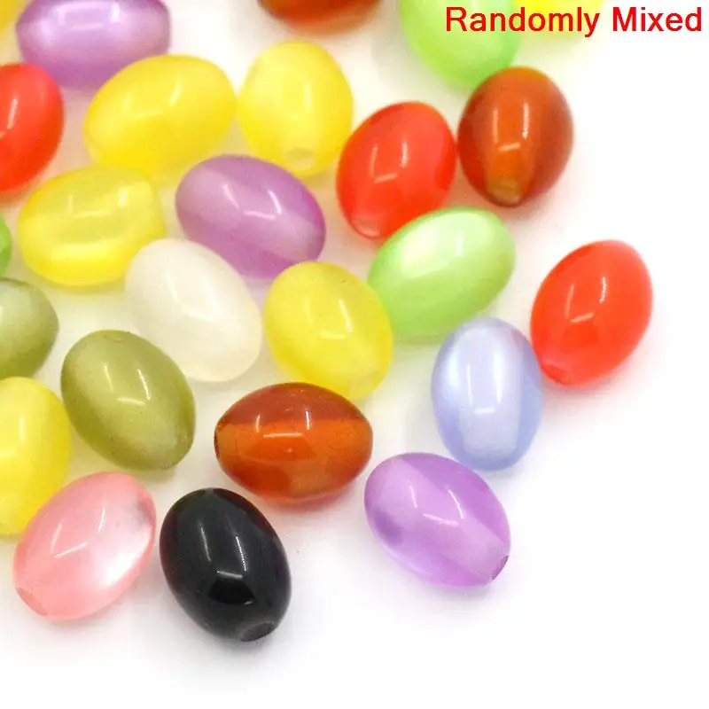 DoreenBeads акриловые бусины разделители искусственная полировка около 8 мм (3/8 дюйма) x