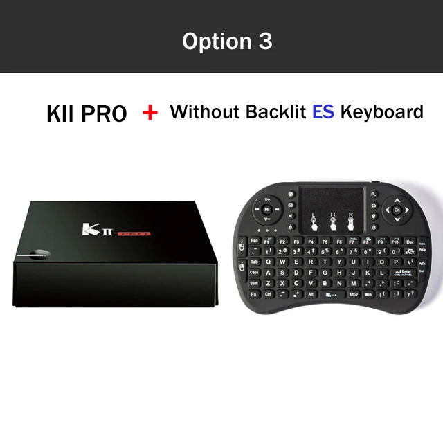 KII PRO DVB-S2 DVB-T2 S905d Android 7,1 ТВ приставка четырехъядерный 2 Гб 16 Гб K2 pro DVB T2 S2 4K медиаплеер Двойной Wi-Fi Поддержка CAM Clines - Цвет: Add  ES Not Backlit