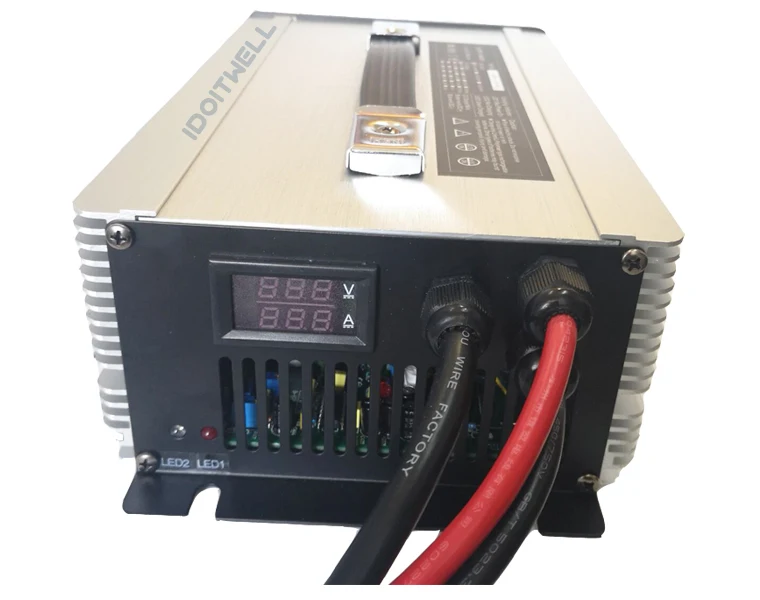 Заказной Профессиональный 12V VRLA объект соглашения о качестве предоставляемых услуг гелевый Аккумулятор AGM зарядное устройство 14,7 V плавающего заряда 13,8 V 90A свинцово-кислотный аккумулятор зарядное устройство и светодиодным дисплеем