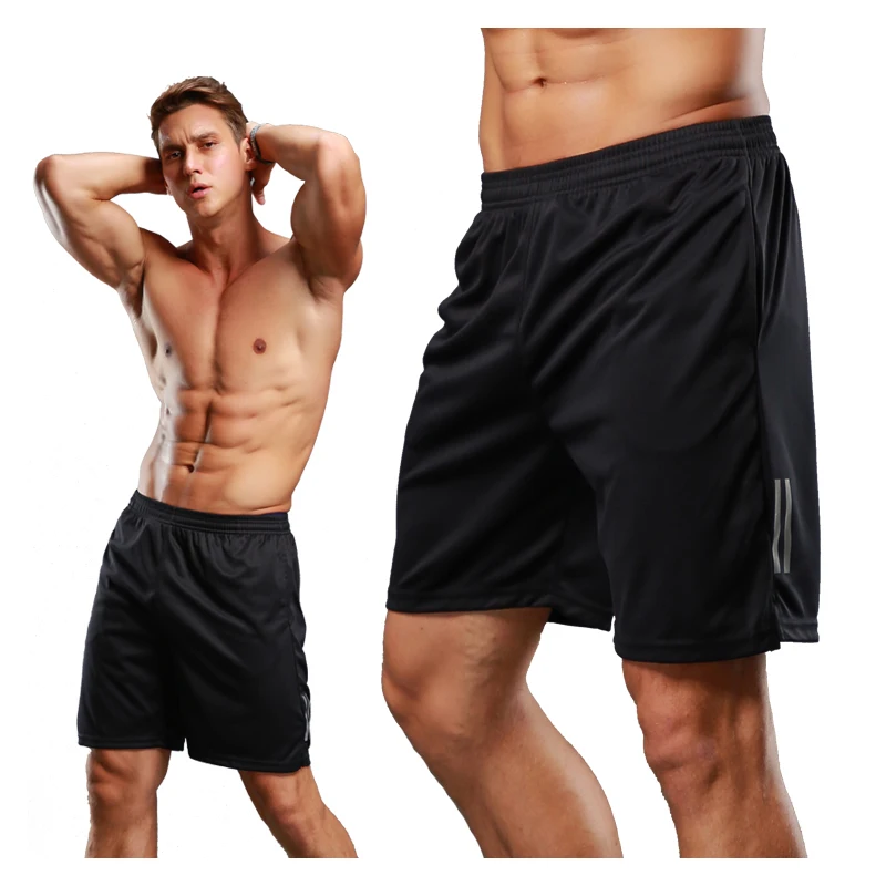 

New summer men's large size running shorts compression shorts with quick-drying sports pockets fitness basketball training