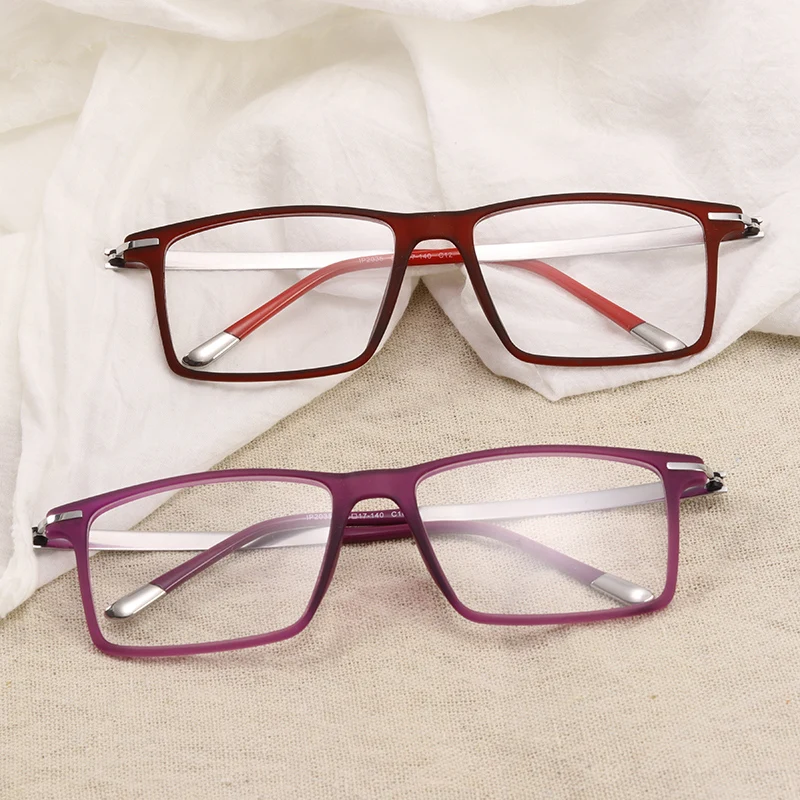 TR90 по рецепту очки квадратный фотохромные прогрессивные анти синий оптическая