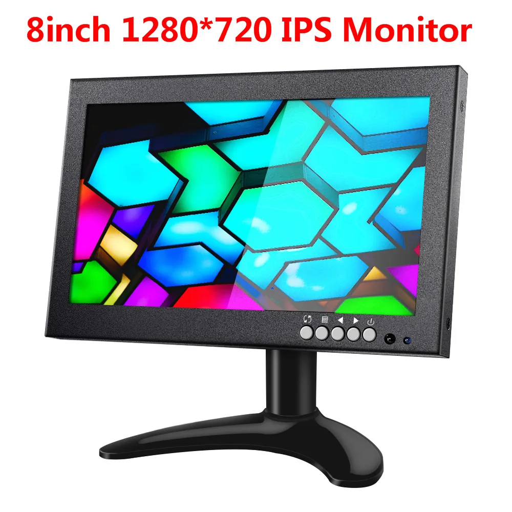 EYOYO EM08G 8 дюймов 1280*720 ips HDMI монитор разрешение Поддержка VGA/AV/BNC/Говорящий вход для