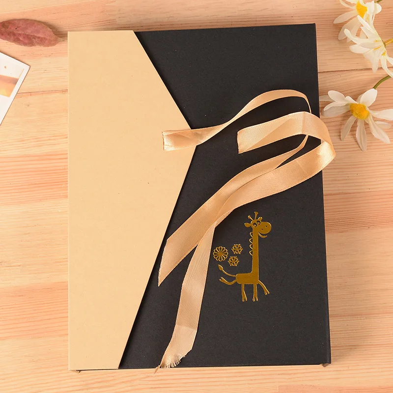 DIY 10Inch Vintage Photo Album Retro 30*pages Loose-Leaf Paper Frame Albums Friends Family Gift Scrapbooking Picture frame | Дом и сад