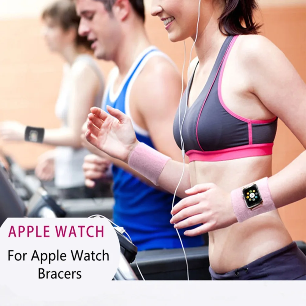 Спортивный ремешок для Apple watch 42 мм 38 iWatch 44 40 фитнес браслет бега Watch 4 3 2 1