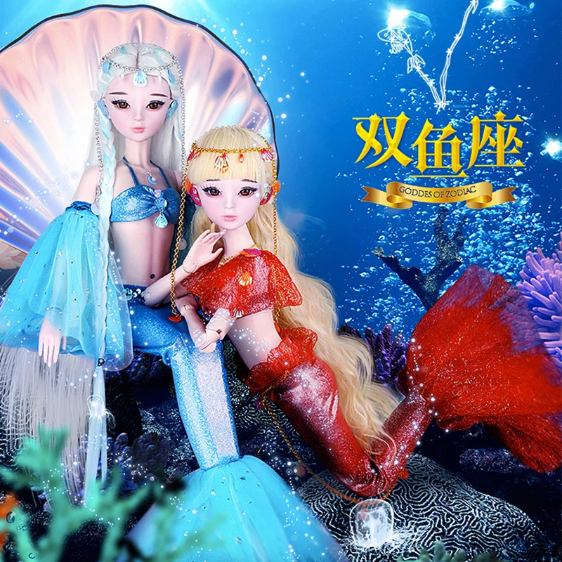 60 см ручной работы Bjd 1/3 куклы 12 Зодиак Телец/Дева/Скорпион 23 шарнирные SD Куклы Игрушки для девочек для детей на день рождения Рождественский подарок
