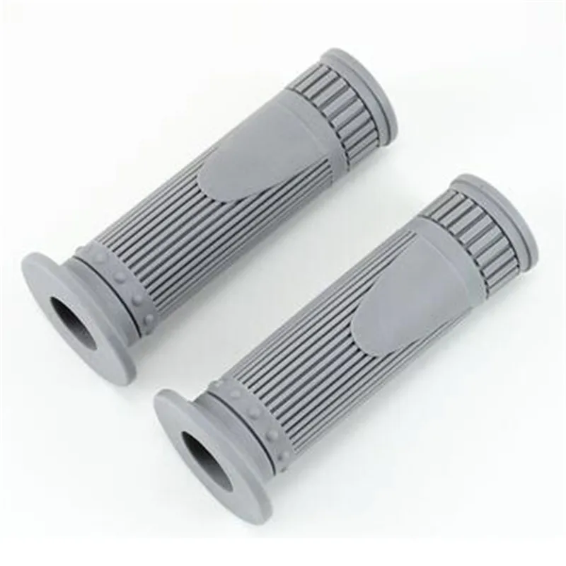 4 grey Универсальный 22 мм Ретро аксессуары мото rcycle части мото rbike руль для kawasaki honda suzuki benelli yamaha Harley moto grip - Цвет: 4 grey
