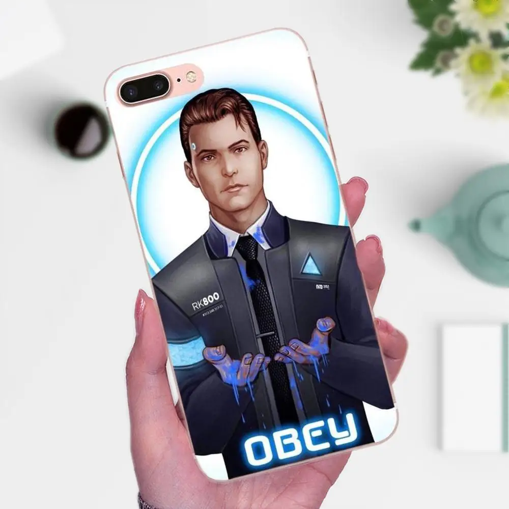 Чехол для телефона Detroit Become Human Xiaomi Mi3 Mi4 Mi4C Mi4i Mi5 Mi 5S 5X 6 6X 8 SE A1 Max Mix 2 Note 3 4 | Мобильные