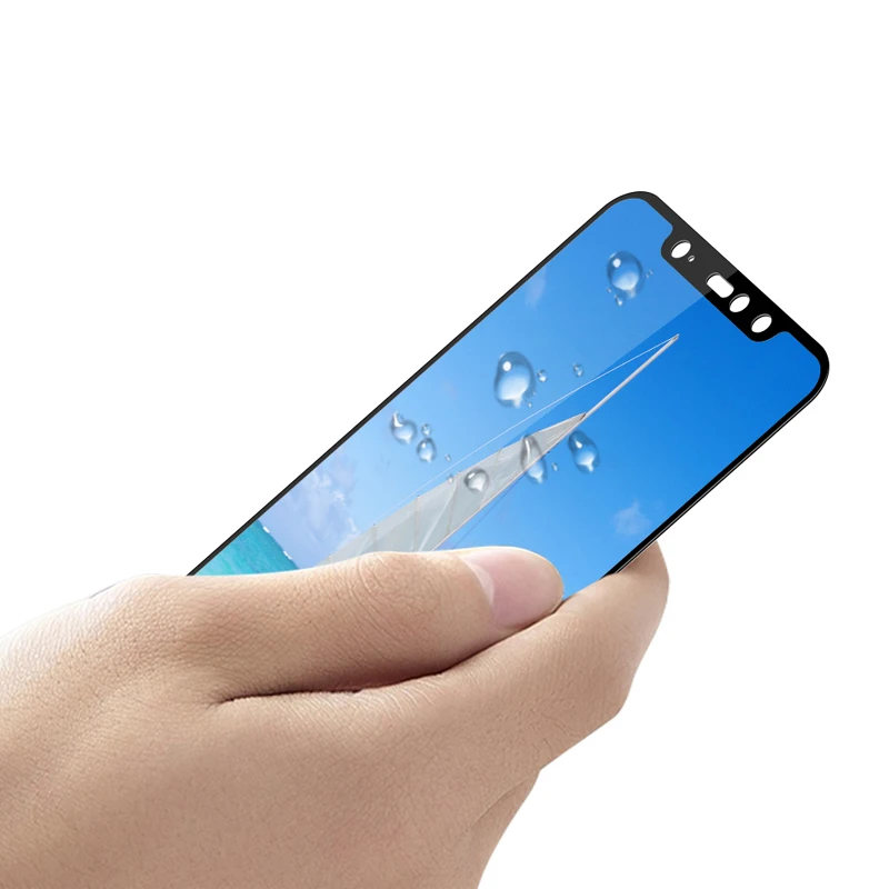 3D закаленное стекло для Xiaomi Redmi Note 6 Pro полное покрытие экрана Защитная пленка