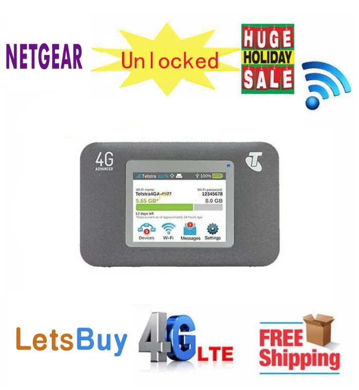Разблокирована Netgear Aircard 782S (AC782S) 4G LTE Мобильная точка доступа CAT4 Wifi роутер Sierra 782s