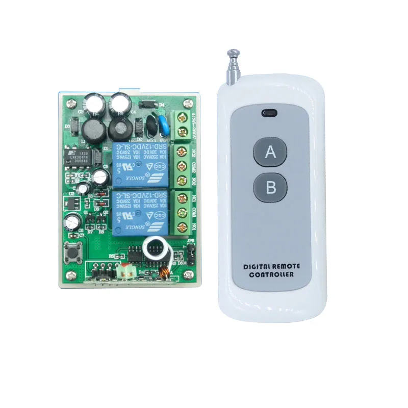 AC85V 280V 220V 110v 10A RF беспроводной пульт дистанционного управления Переключатель