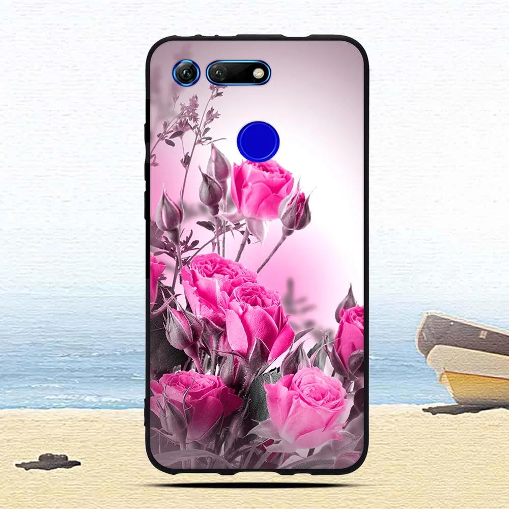 Чехол для huawei Honor View 20 V20 чехол 6,4 ''цветной защитный чехол с рисунком для Honor V 20 оболочка корпуса телефона сумки