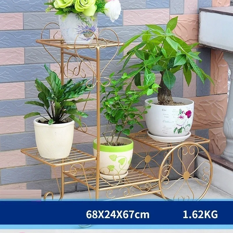 Наружные декоративные леса Rek Terrasse в металлическом стиле плантеновые