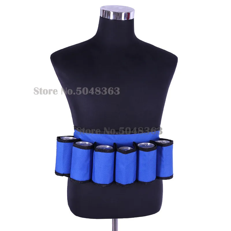 6 Pack Beer Soda Drink Camo Belt Holster Outdoor Bottle Holder Hunting Tactical For Lovers | Спорт и развлечения