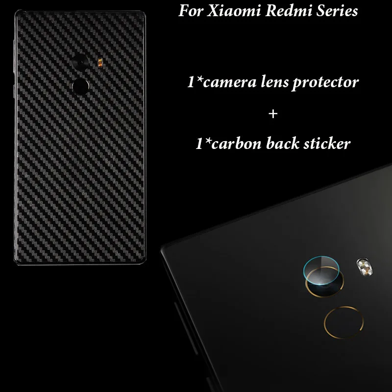 For Xiaomi Mi/A1/Mi5/Max/Mix/Note 2/Mi5c/Mi5s/Plus/Mi4c/Mi4s Camera Protector Carbon Fiber Back Sticker Rear Protection Cover | Мобильные