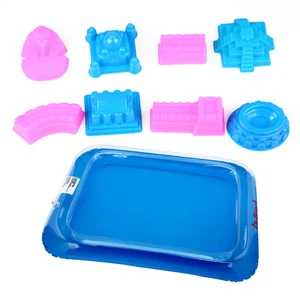 Новая модель, наборы для строительства, портативный замок, Песочная глина, форма для строительства, пирамида, песочный замок, Пляжная Песочная игрушка для детей