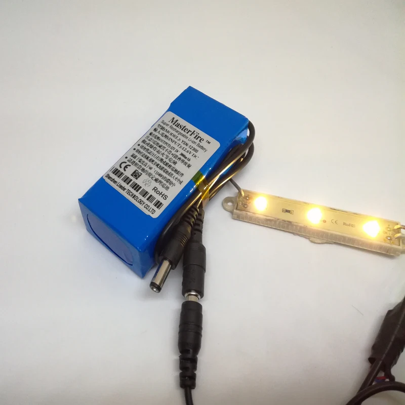 MasterFire новый портативный аккумулятор 12 В 3000 мАч супер перезаряжаемый полимерный