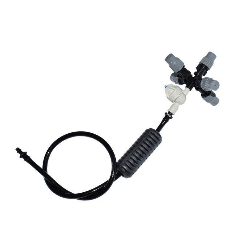 wxrwxy cross Atomizing nozzle anti drip misting Garden Sprayer adjustable WATER SPRAY To garden mist cooling system 1set | Дом и сад