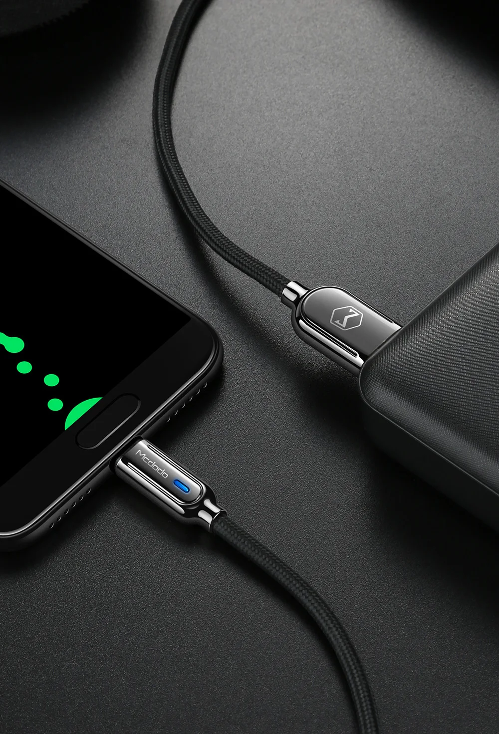 Mcdodo Micro USB кабель 3A Быстрая зарядка Авто disconque для samsung S7 Xiaomi планшет Android, телефон зарядное устройство автоматическое отключение шнур