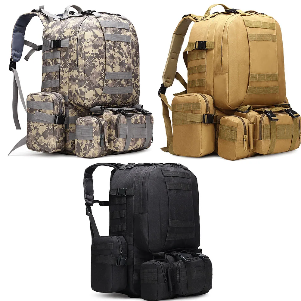 Открытый backpackOutlife 50L открытый рюкзак военный тактический рюкзак спортивная сумка водонепроницаемый походный рюкзак для путешествий