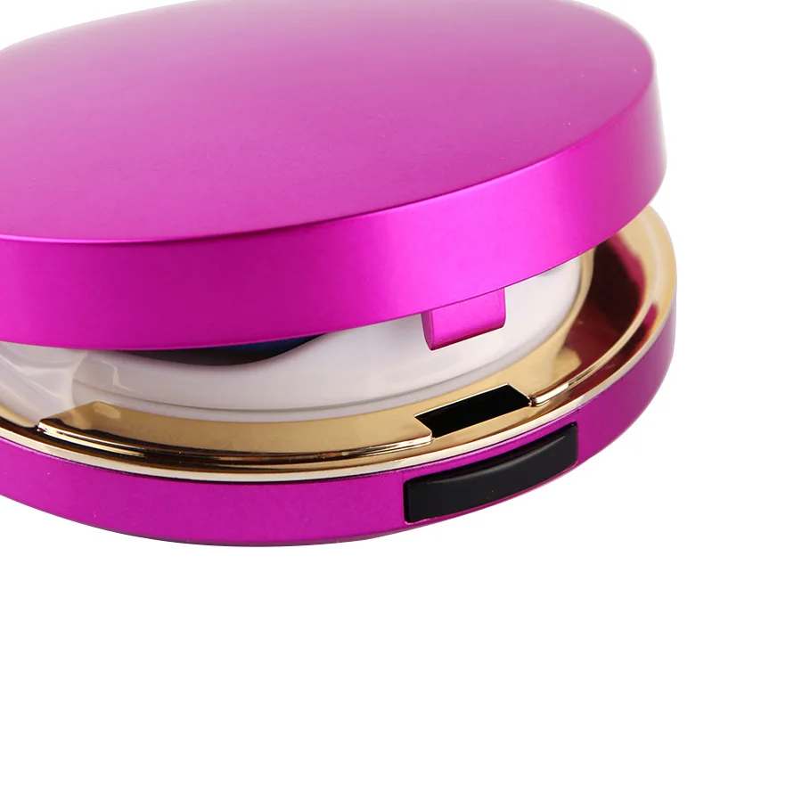 5 шт. 15 г фиолетовый/черный пластик воздушная Подушка BB Cream Case Foundation Compact Powder Packing