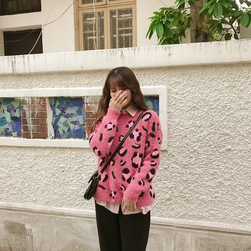 Alien Kitty Winter Pullover Outwear Stylish Simple New Loose Casual Fresh Knitted Thicken All-Match High Quality Elegant Sweater | Женская