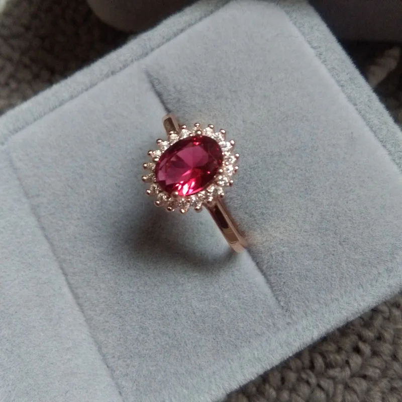 Обручальное кольцо красный цвет драгоценные камни ювелирное изделие подарок для